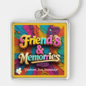 「鮮やかつながり」 キーホルダー (正面)