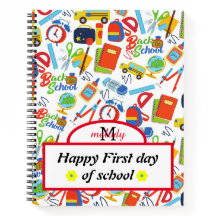 鮮やかでカスタマイズ可能な新学期パターン