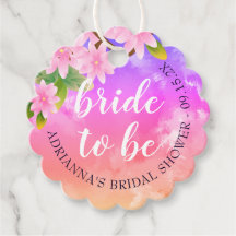 鮮やかでカラフルな楽しい「花嫁になる前の」ブライダルシャワー