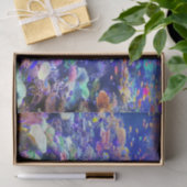 鮮やかでカラフルな熱帯魚のアクアリウム 薄葉紙 (ギフト)