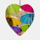 鮮やかとバカラフルンブレラ セラミックオーナメント (右)
