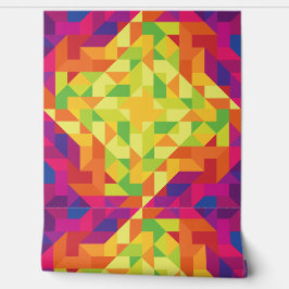 鮮やかと幾何はっきりしたパターン 壁紙