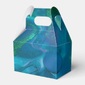 鮮やかなきらめくインクの飛沫 フェイバーボックス (裏面サイド)