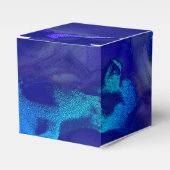 鮮やかなきらめくインクの飛沫 フェイバーボックス (正面サイド)