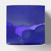 鮮やかなきらめくインクの飛沫 フェイバーボックス (上部)