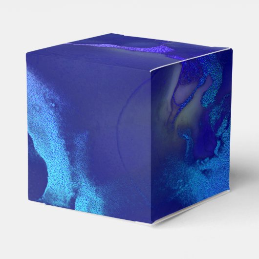 鮮やかなきらめくインクの飛沫 フェイバーボックス (裏面サイド)