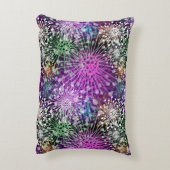 鮮やかなむらがあるパターン アクセントクッション (裏面(縦))