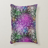 鮮やかなむらがあるパターン アクセントクッション (正面(垂直))