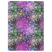 鮮やかなむらがあるパターン クリップボード (裏面)