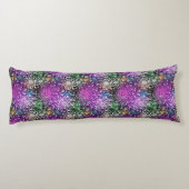 鮮やかなむらがあるパターン ボディピロー (裏面)