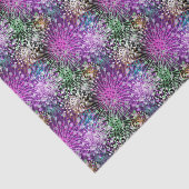 鮮やかなむらがあるパターン 薄葉紙 (詳細)