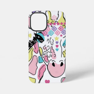 鮮やかなアニマルプリントのスマホケース iPhone 12 MINIケース