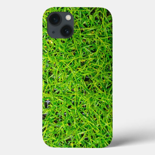 鮮やかなエメラルドグリーンの芝生 Case-Mate iPhoneケース (裏面)