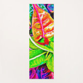 鮮やかなエレガンス葉のパターン ヨガマット (正面)