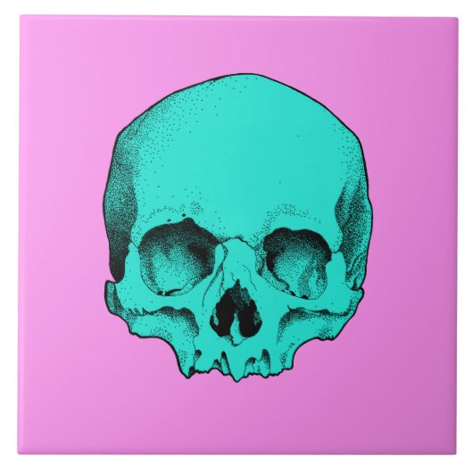 鮮やかなエンドバージョン3のモチーフのタイル タイル (正面)