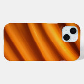 鮮やかなオレンジスワールアート Case-Mate iPhoneケース (裏面 (横))