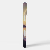 「鮮やかなオレンジ色で息をのむような超現実的な風景 Case-Mate iPhoneケース (裏面 / 右)