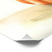 鮮やかなオレンジ色のカボチャ フォトプリント            (角)