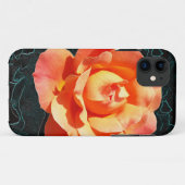 鮮やかなオレンジ色のバラ Case-Mate iPhoneケース (裏面(横))