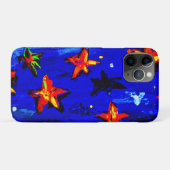 鮮やかなオレンジ色の星。買今 Case-Mate iPhoneケース (裏面(横))