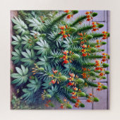 鮮やかなオレンジ色の花を咲かせる植物 ジグソーパズル (横)