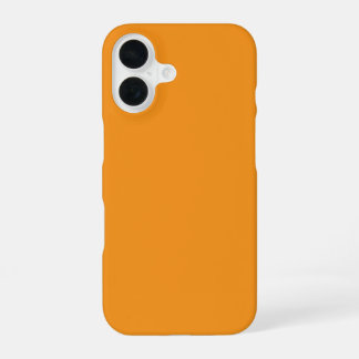 鮮やかなオレンジ色のiPhoneケース iPhone 16ケース