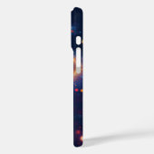 鮮やかなオレンジ色Pで息をのむような超現実的な風景 Case-Mate iPhoneケース (裏面 / 左)