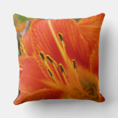 鮮やかなオレンジ クッション (裏面)