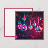 鮮やかなオーナメント シーズンカード (正面/裏面)