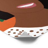 鮮やかなオ保レンジの保成長 ポスター (角)