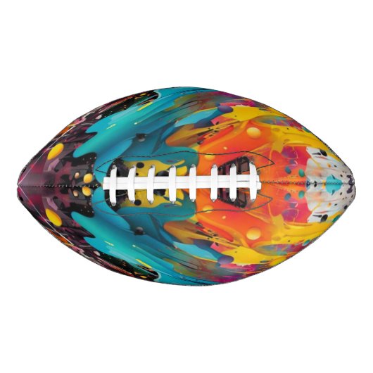 鮮やかなカオス・スプラッシュ・グラフィティ アメリカンフットボール (正面)