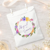 鮮やかなカジュアルマゼンタバイオレットイエロー フェイバーバッグ (クリップ留めされた状態)