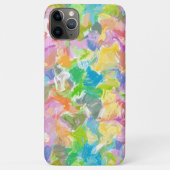 鮮やかなカラフルな夏のペイントスプラッターアートパターン Case-Mate iPhoneケース (裏面)