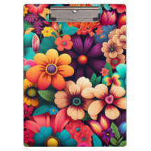 鮮やかなカラフルヴィンテージ花