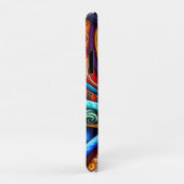 鮮やかなカラフル渦 Case-Mate iPhoneケース (裏面/右)