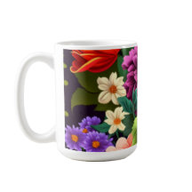 鮮やかなカラフル花