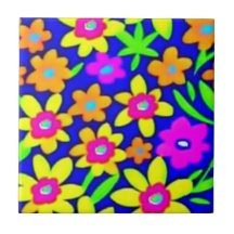 鮮やかなカラフル花