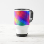 鮮やかなカラーグリッド トラベルマグ (正面右)