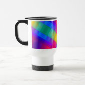 鮮やかなカラーグリッド トラベルマグ (左)