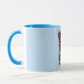鮮やかなカラースプラッシュマグ マグカップ (左)