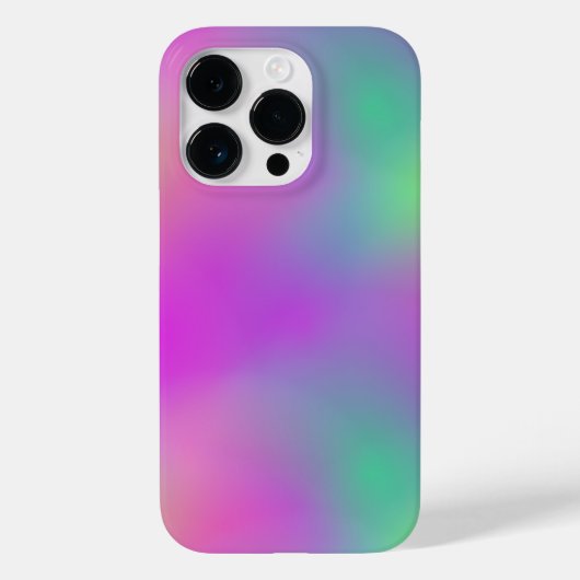 鮮やかなカラーブレンドの携帯電話ケース Case-Mate iPhoneケース (裏面)