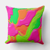 鮮やかなカラー融合 クッション (正面)