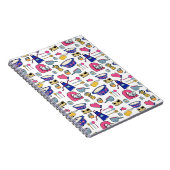 鮮やかなキッチン用品のシェフ ケーキ職人 ノートブック (右側)