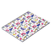 鮮やかなキッチン用品のシェフ ケーキ職人 ノートブック (左側)