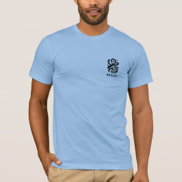 鮮やかなグラデーションのタイポグラフィ Heroes  Tシャツ