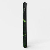 鮮やかなグリーンマーブル Case-Mate iPhoneケース (裏面/左)