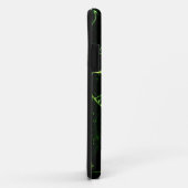 鮮やかなグリーンマーブル Case-Mate iPhoneケース (裏面/右)