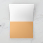 鮮やかなケシの水彩 カード (内部)