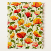 鮮やかなケシ プランナー手帳 (裏面)