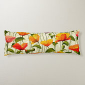 鮮やかなケシ ボディピロー (裏面)